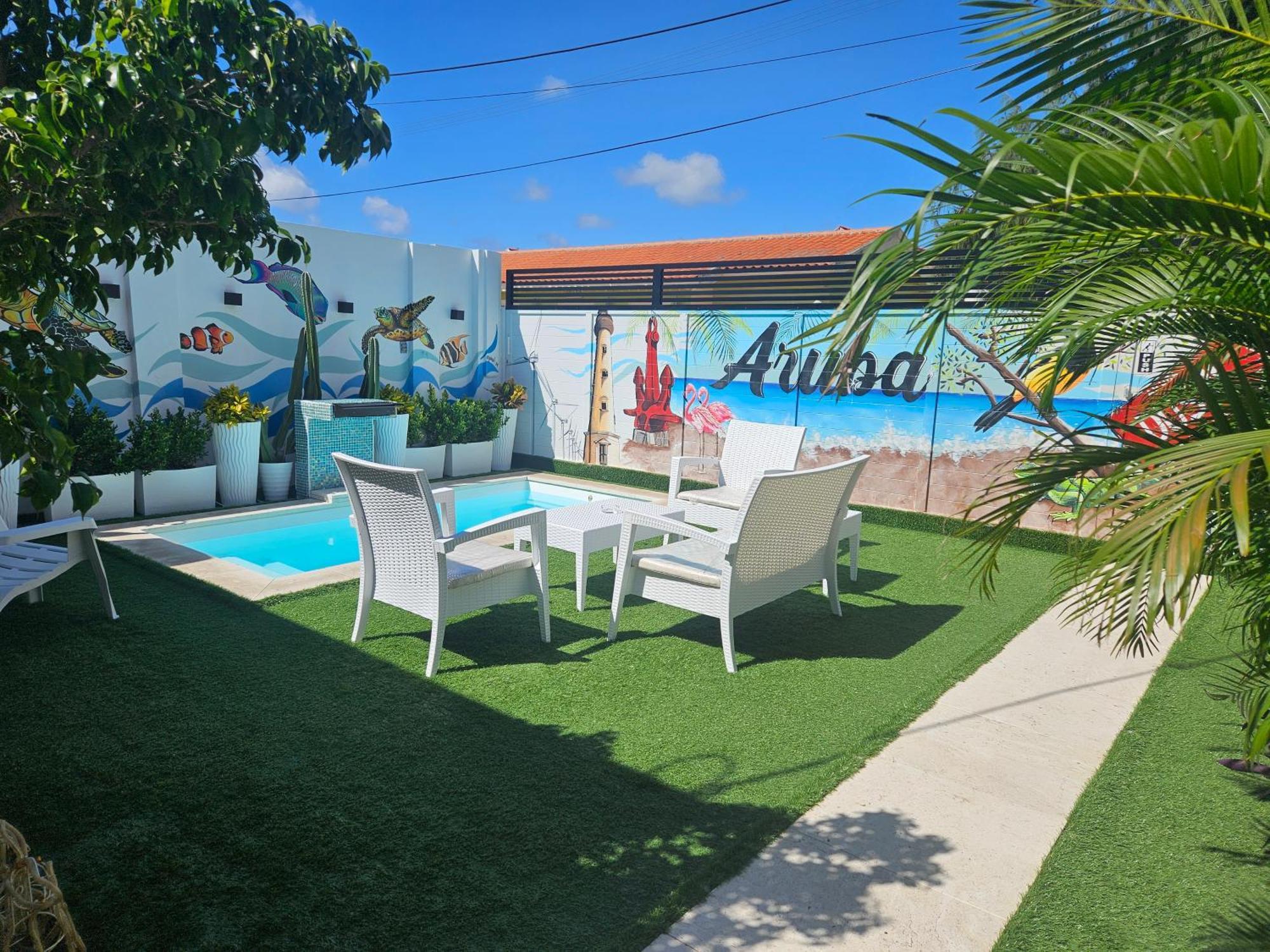 The Jazmin'S Apto B Oranjestad Exteriör bild